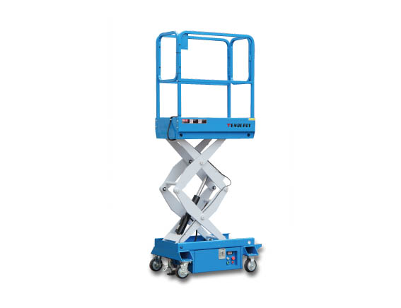 半电动载人升降平台车