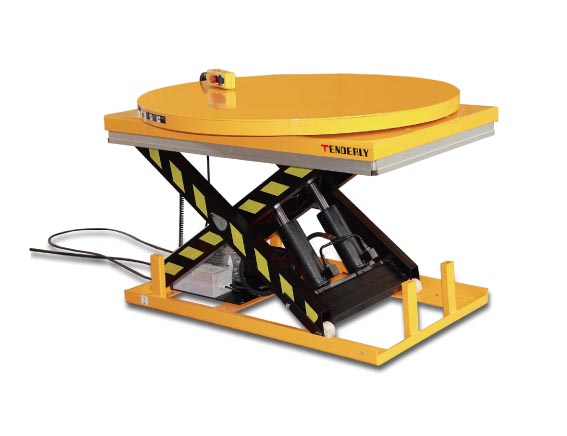 配手推旋转台型升降平台  XZ型