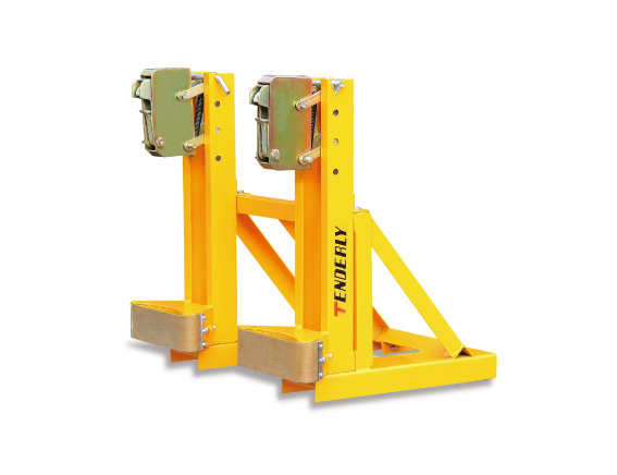 叼扣式叉车专用油桶搬运夹（重载专业型2）