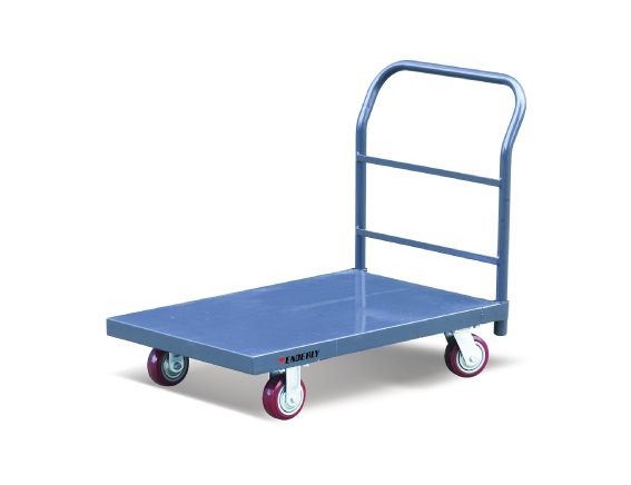 重载型大台面钢制平板推车