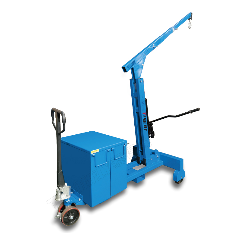 手动液压型平衡重式单臂吊机