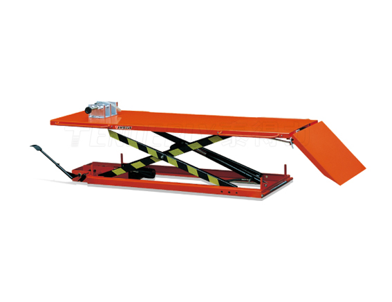 脚踏式摩托车维修平台（前轮固定型）