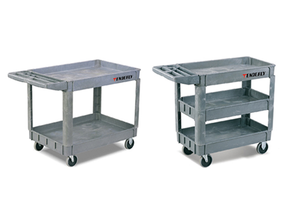 可移动塑料工具车